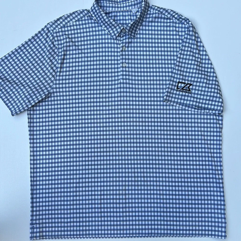 🏌🏼‍♂️EUC Mens Cutter&Buck golf shirt🏌🏼‍♂️ - Picture 2 of 5